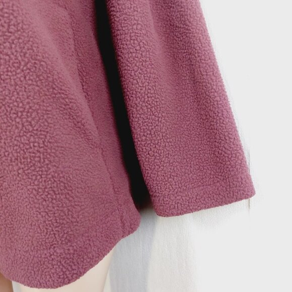 Columbia Women's Brown Lodge Sherpa Thermal Full Zip Fleece Jacket Size L - Picture 9 of 15